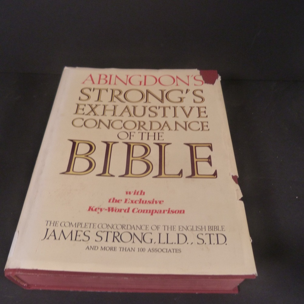 Abingdon Strong's Exhaustive Concordance of the Bible James Strong Hardcover